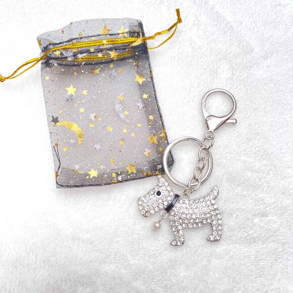 New Be dazzled Dog keychain/bag charm - Picture 2 of 3